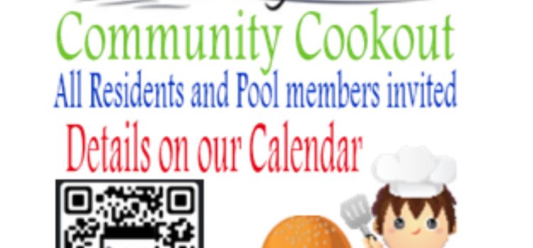 Community cookout May 25 -2024