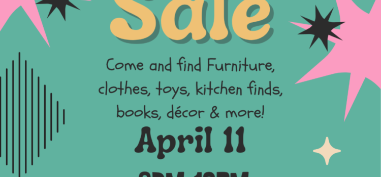 Spring Community Yard Sale